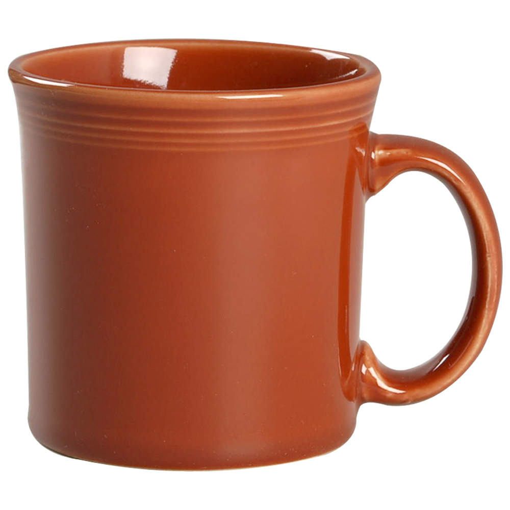 Fiesta Paprika (Intro 2010) 12 Oz Java Mug by Homer Laughlin -1
