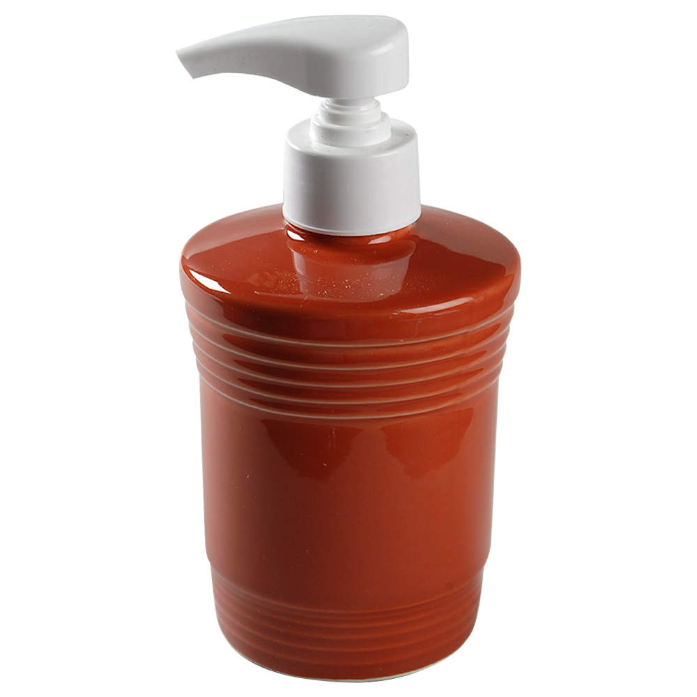 Fiesta Paprika (Intro 2010) Lotion/Soap Dispenser by Homer Laughlin -1