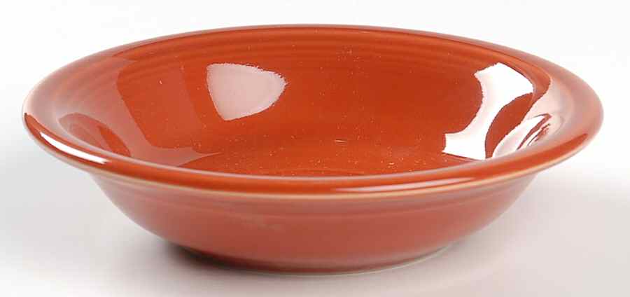 Fiesta Paprika (Intro 2010) Fruit/Dessert (Sauce) Bowl by Homer Laughlin -1