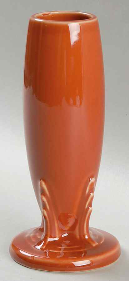 Fiesta Paprika (Intro 2010) 6" Bud Vase by Homer Laughlin -1