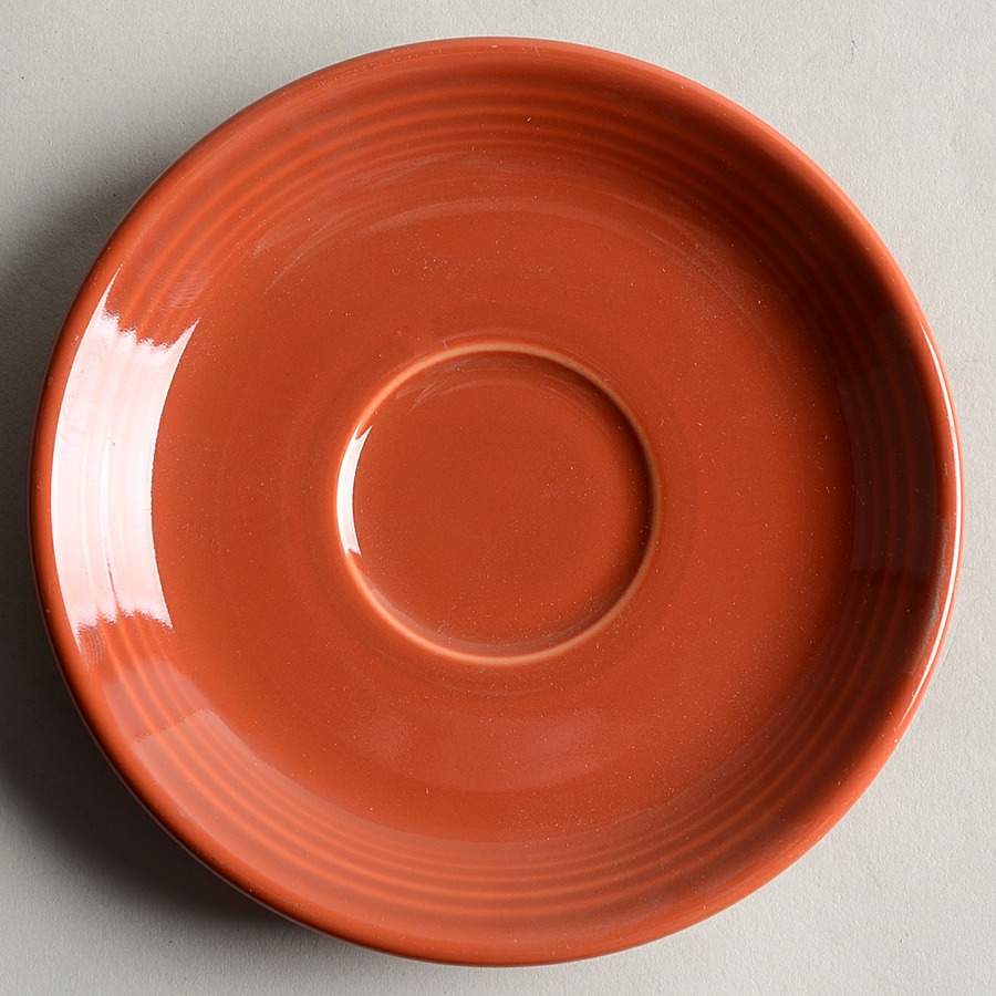 Fiesta Paprika (Intro 2010) Saucer by Homer Laughlin -1