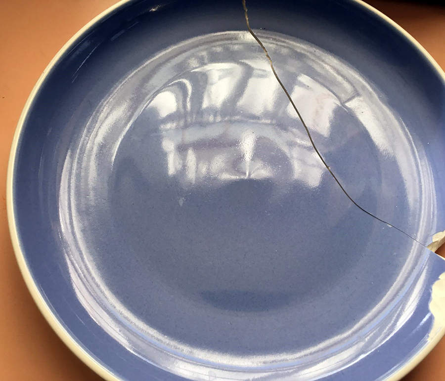Ambiance Blue Dinner Plate by Home Trends-1