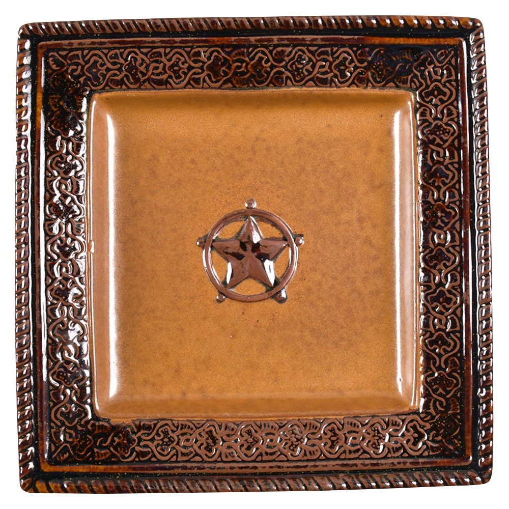 Laredo Square Salad Plate by Homestudio-1