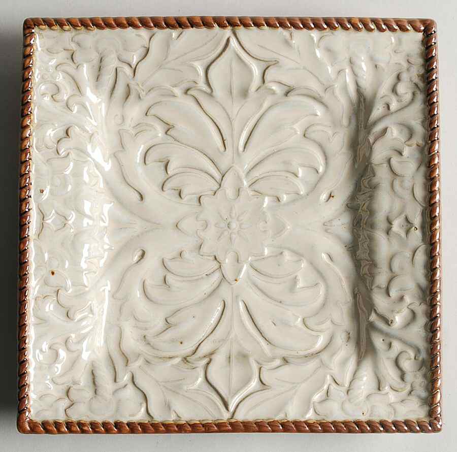 Laredo Square Salad Plate by Homestudio-1