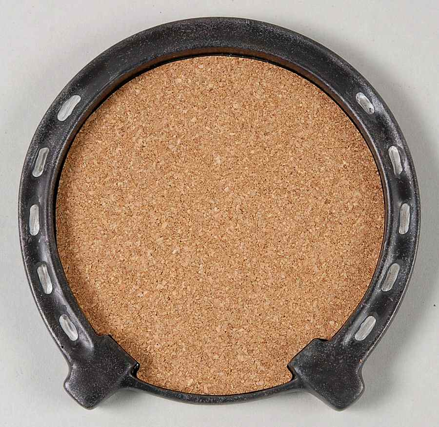 Laredo Cork Back Round Coaster by Homestudio-1