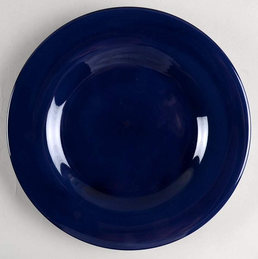 Barcelona Cobalt Blue Dinner Plate by Hd Designs-1