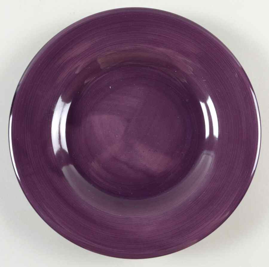 Barcelona Plum Salad Plate by Hd Designs-1