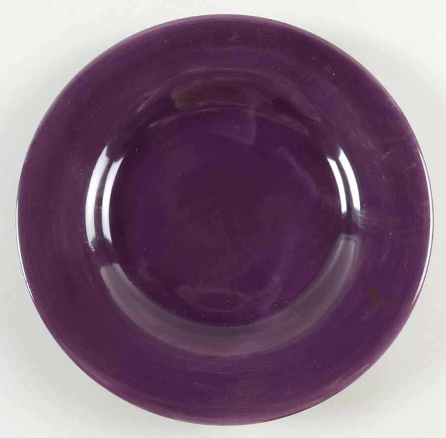Barcelona Plum Dinner Plate by Hd Designs-1