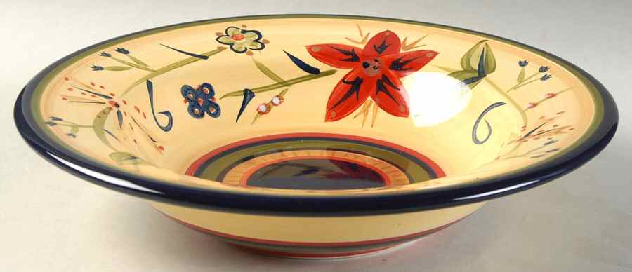 Simone 10" Individual Pasta Bowl by Hd Designs-1