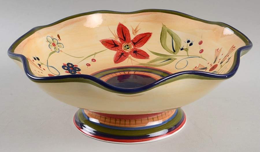 Simone Large Fruit Bowl by Hd Designs-1