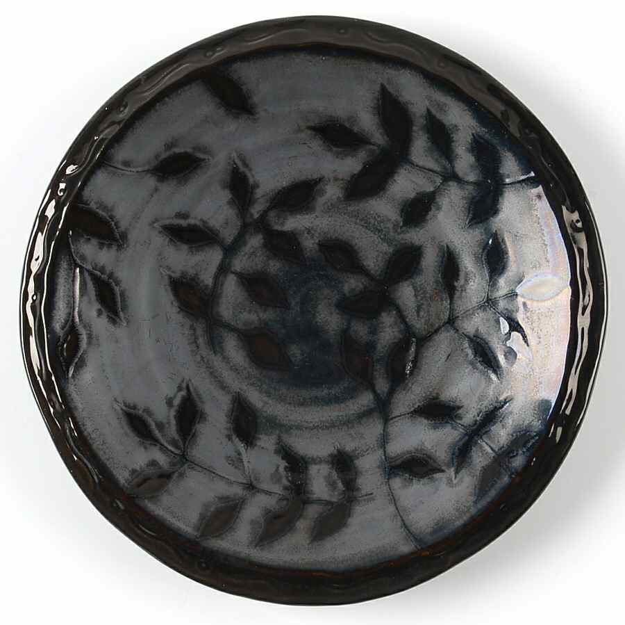 Midnight Trellis Salad Plate by Home Essentials-1