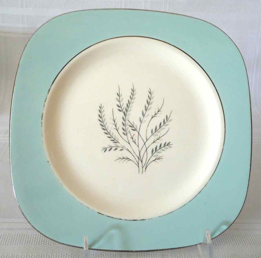 HLC3843 Square Salad Plate by Homer Laughlin -1