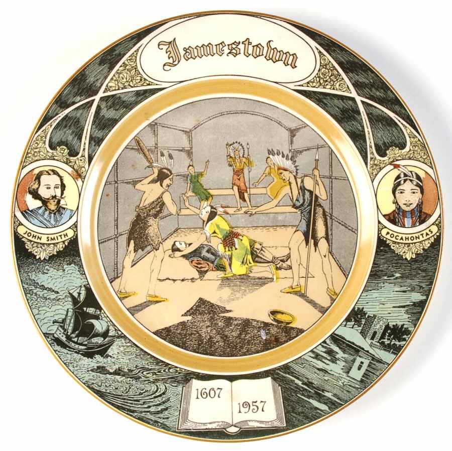Jamestown Dinner Plate by Conrad Crafters Inc-1