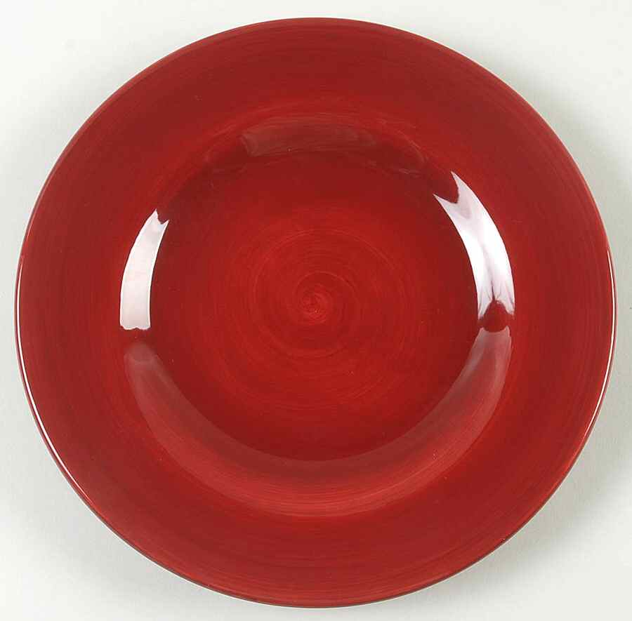 American Simplicity Sangria Stripe Salad Plate by Home-1