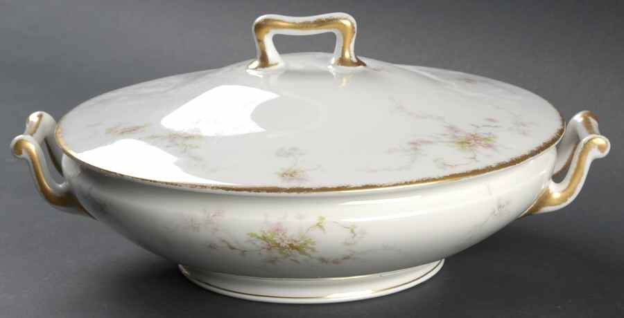 Schleiger 839-4 Round Covered Vegetable by Haviland-1
