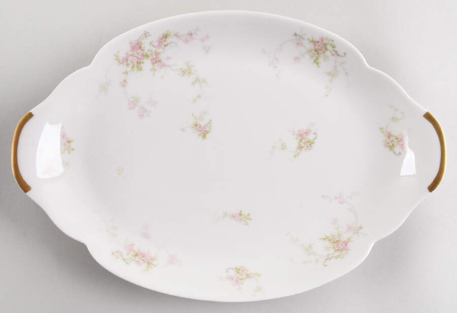 H4072 14" Oval Serving Platter by Haviland-1