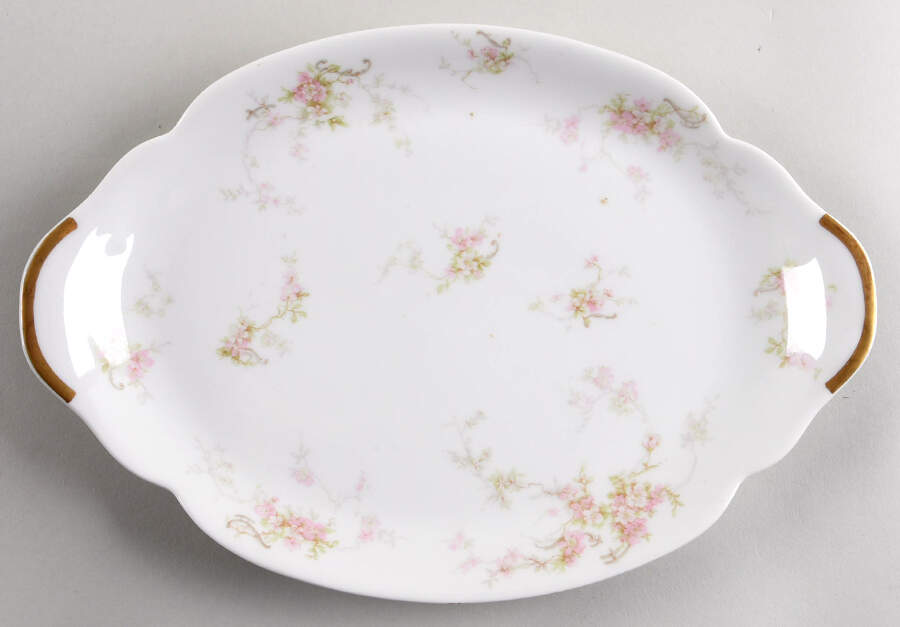 H4072 11" Oval Serving Platter by Haviland-1