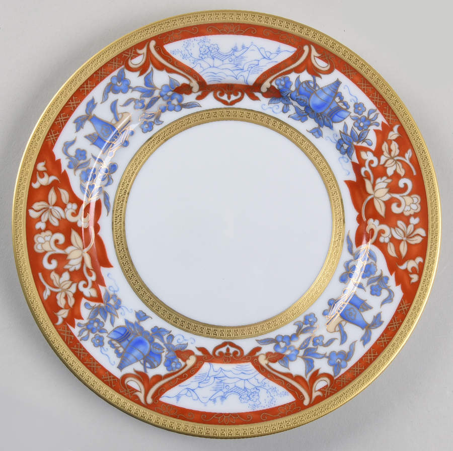 Imari Or (Gold) Dessert/Pie Plate by Haviland-1