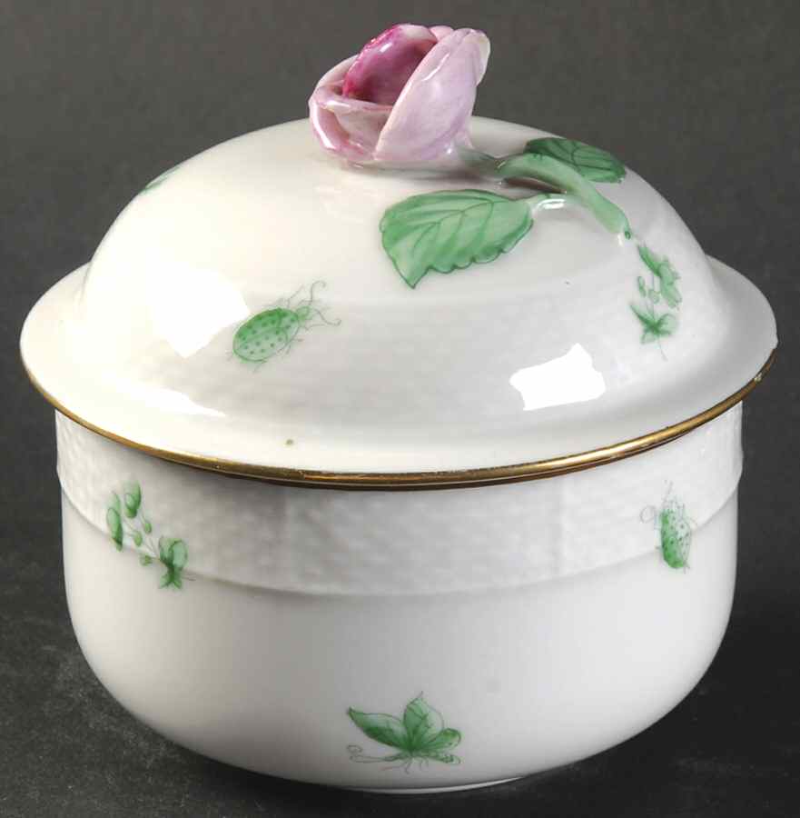 HER72 Mini Sugar Bowl & Lid by Herend-1