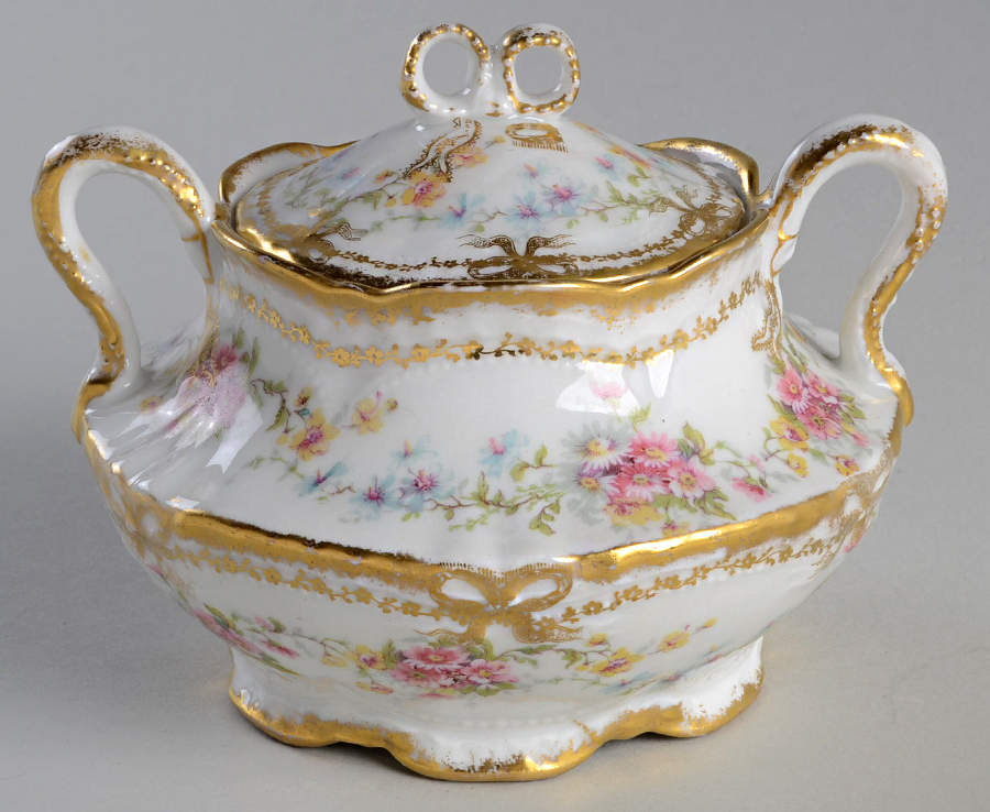 Schleiger 1058-7 Sugar Bowl & Lid by Haviland-1