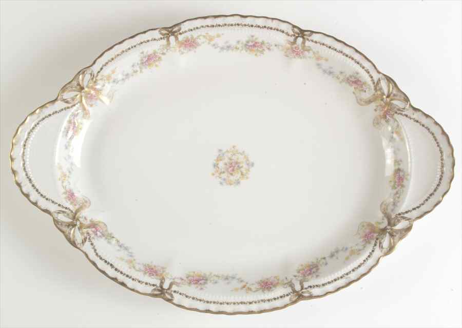 Schleiger 1058-7 18" Oval Serving Platter by Haviland-1