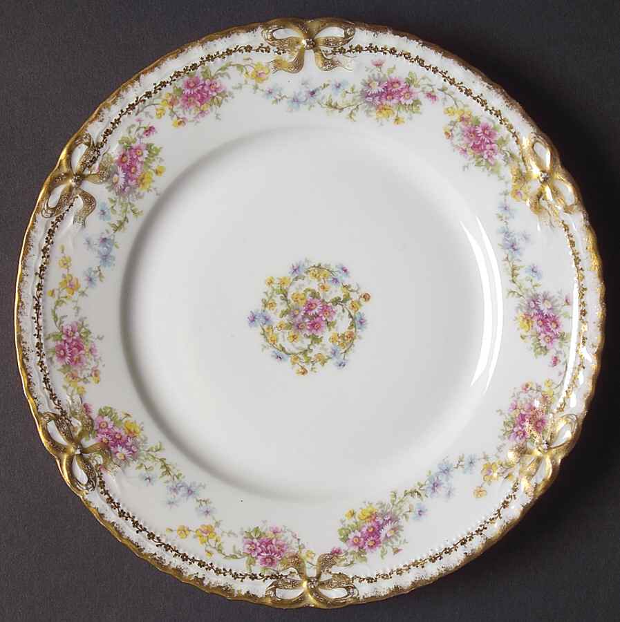 Schleiger 1058-7 Luncheon Plate by Haviland-1