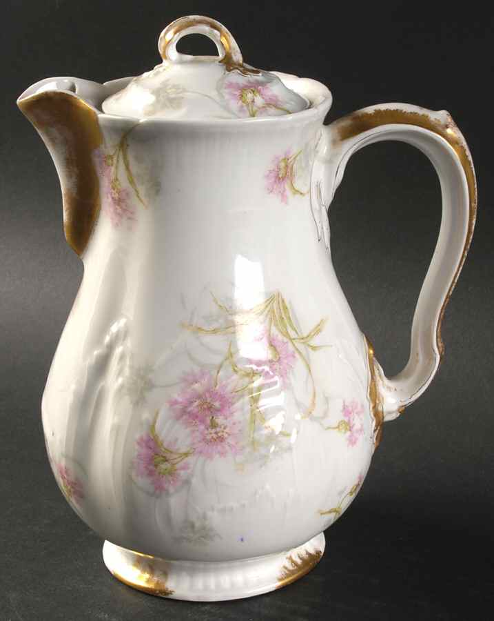 Schleiger 1035-8 Chocolate Pot & Lid by Haviland-1