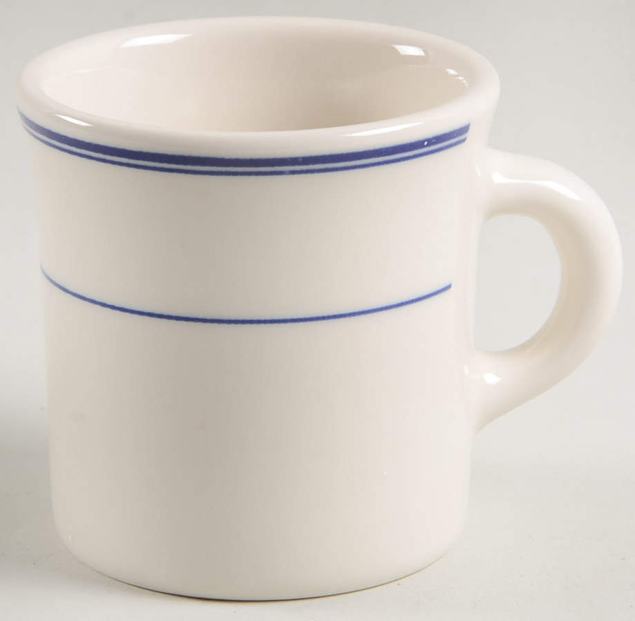 Banded Cobalt Blue Mug by Homer Laughlin -1