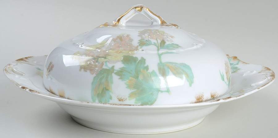 H4092 Muffin Dish & Lid by Haviland-1