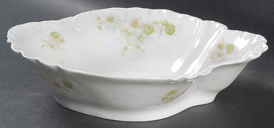 H4095 10" Oval Vegetable Bowl by Haviland-1