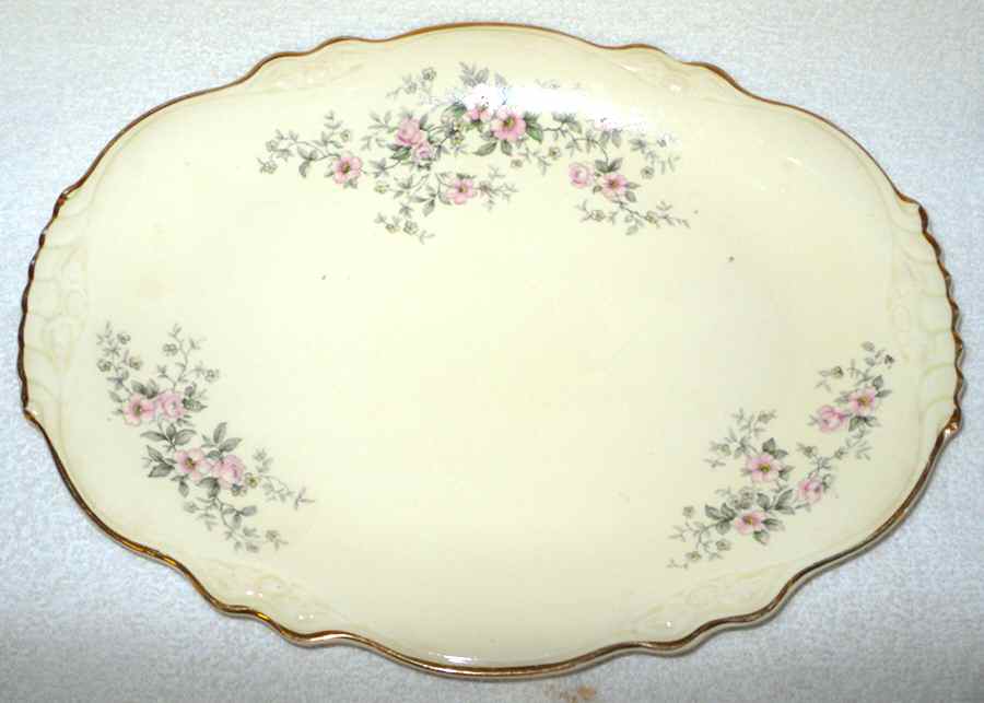 HLC3858 11" Oval Serving Platter by Homer Laughlin -1