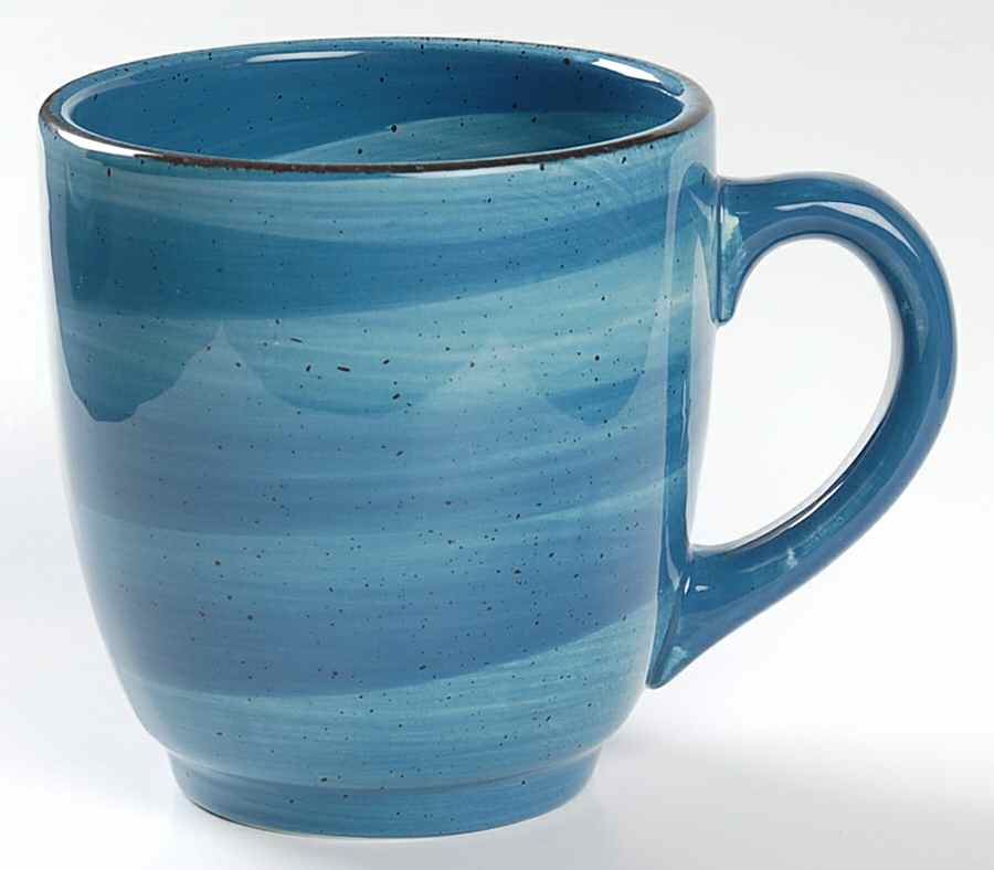Twist Slate Blue Mug by Hausenware-1