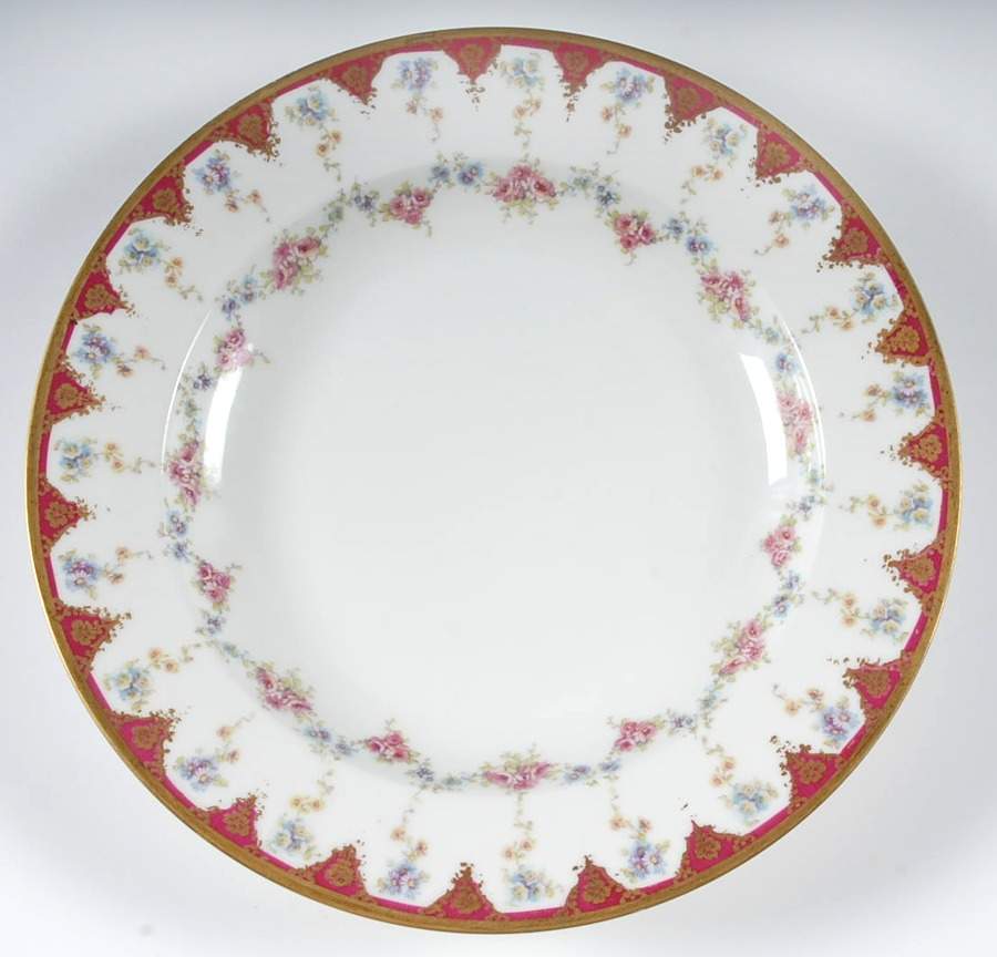 H4109 Rim Soup Bowl by Haviland-1