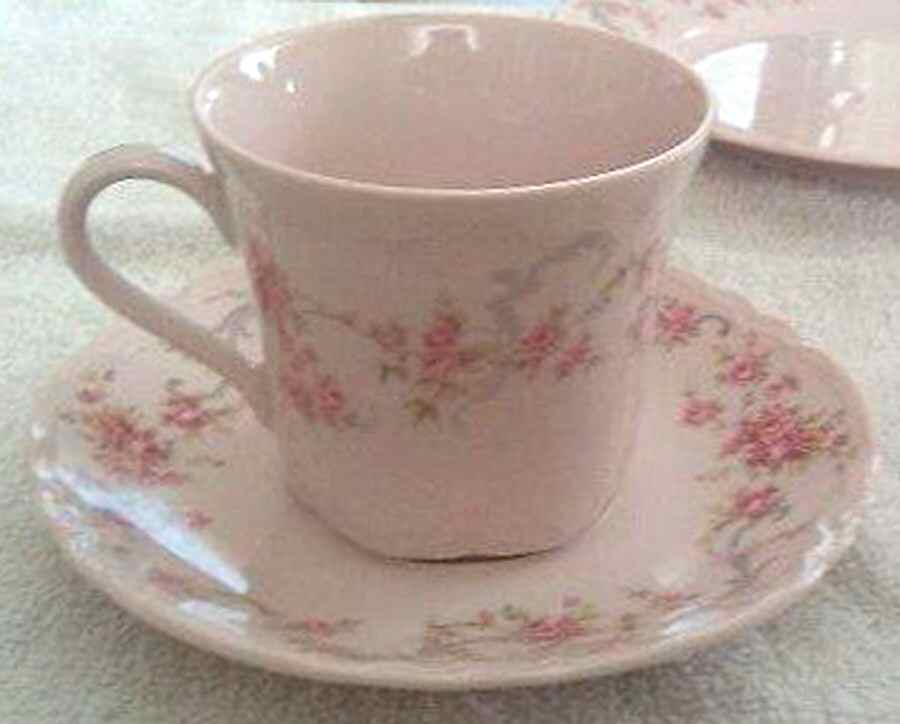 HUT2010 Flat Cup & Saucer Set by Hutschenreuther-1