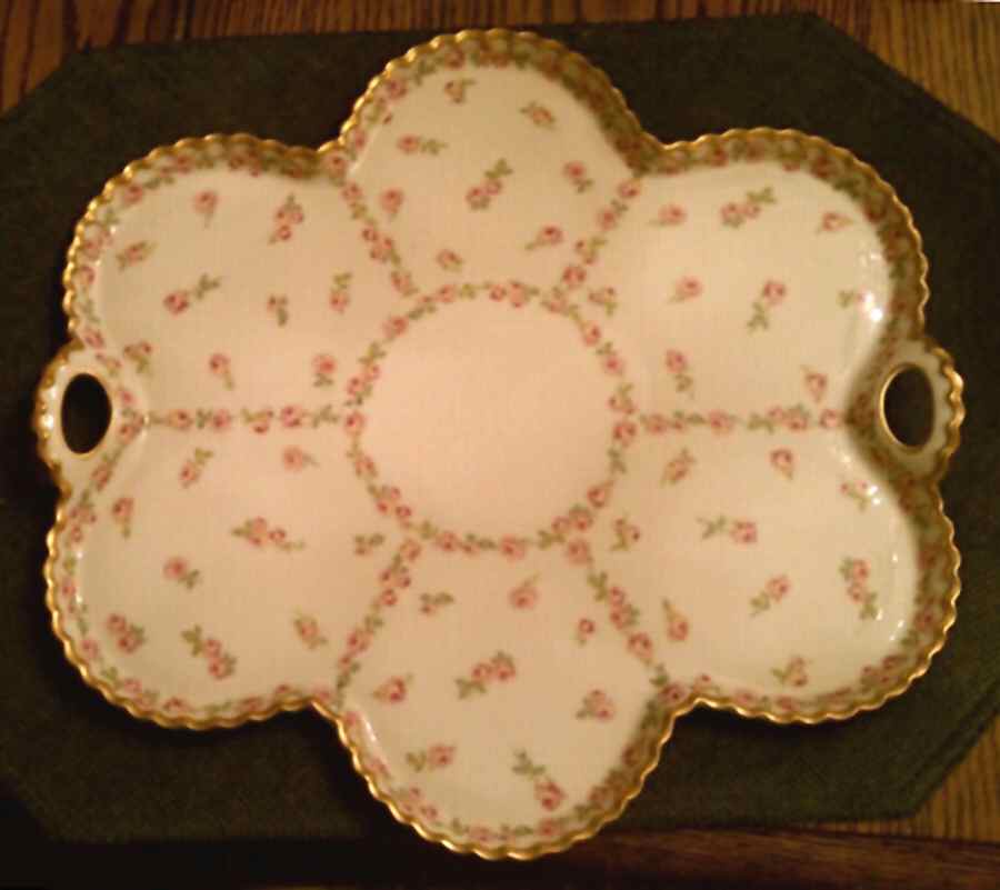 H4111 Tray for 15 Piece Chocolate Set by Haviland-1