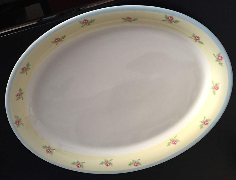 HLC3868 15" Oval Serving Platter by Homer Laughlin -1