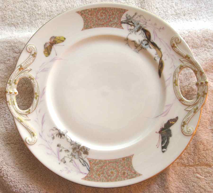 H4125 Handled Cake Plate by Haviland-1
