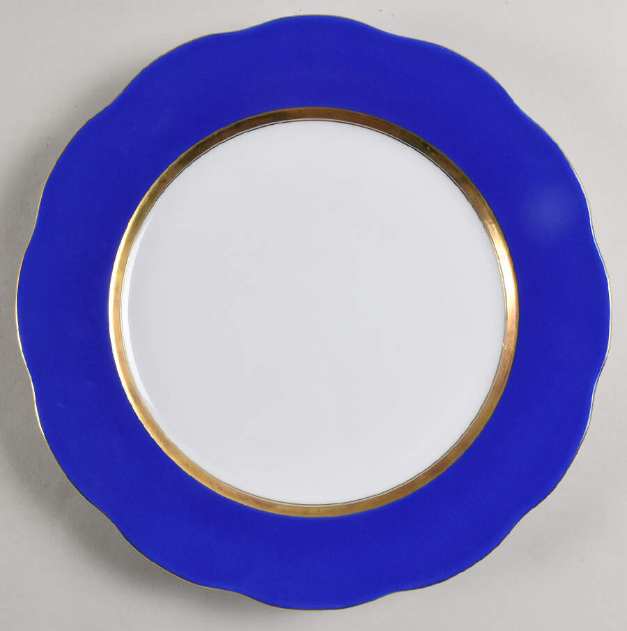 Silk Ribbon Buffet Service Plate by Herend-1