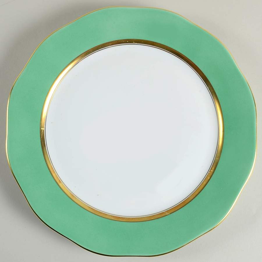 Silk Ribbon Service Plate (Charger) by Herend-1