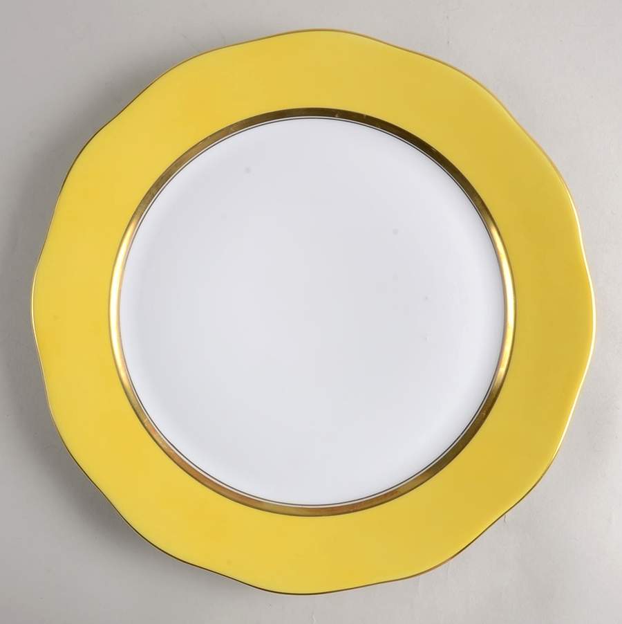 Silk Ribbon Service Plate (Charger) by Herend-1