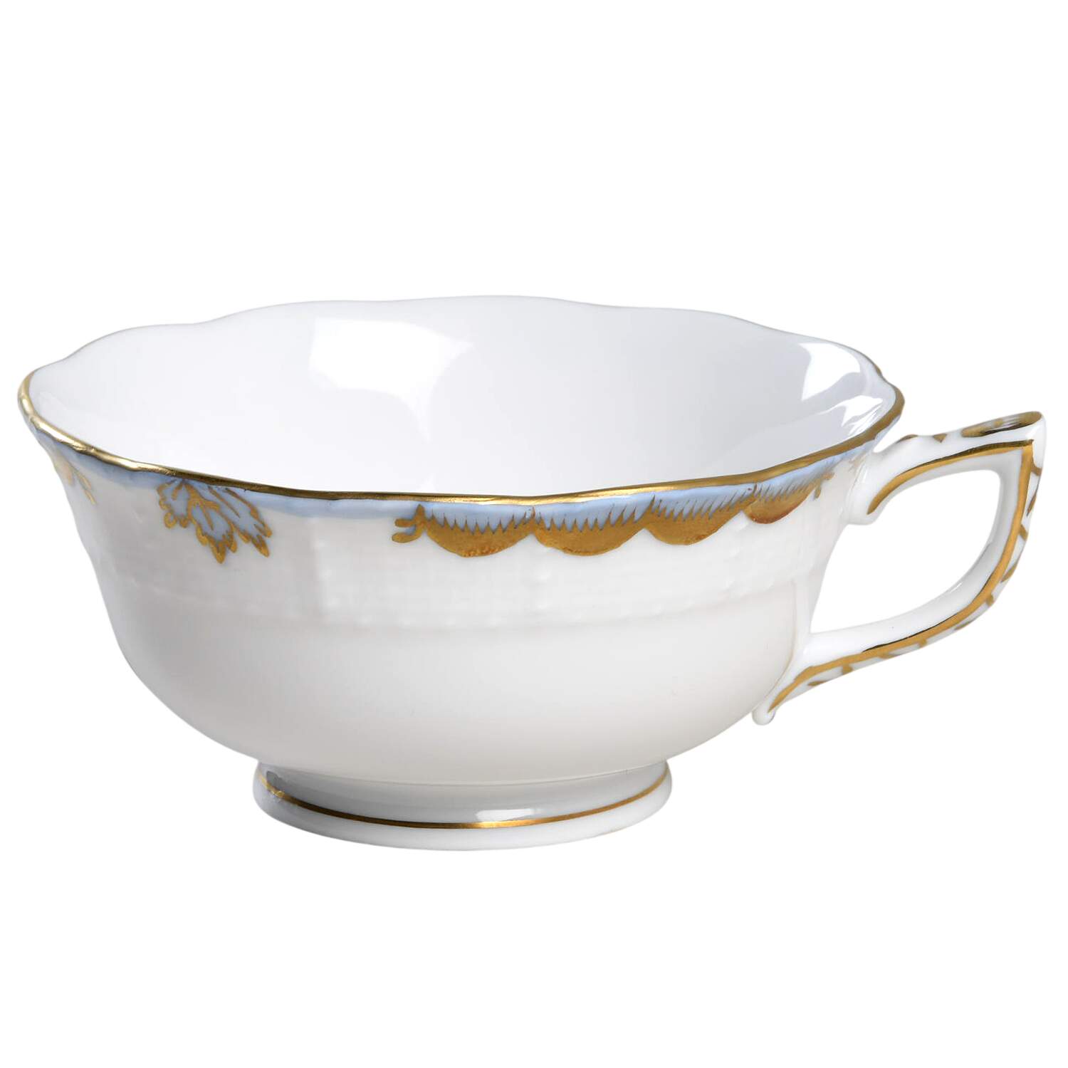 Princess Victoria Light Blue Footed Cup by Herend-1