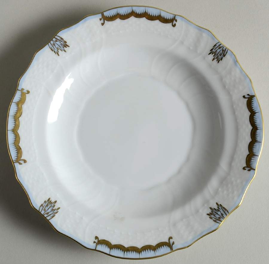 Princess Victoria Light Blue Salad Plate by Herend-1