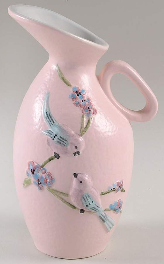 Serenade Pink (Matte Gloss) 8" Vase by Hull-1