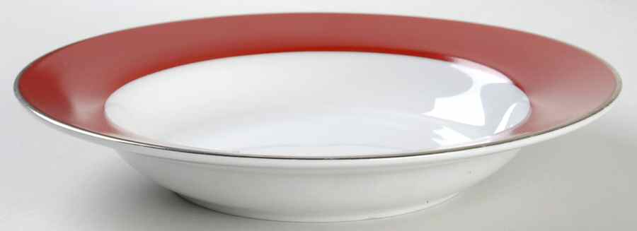 Traditional Holiday Rim Soup Bowl by Home-1