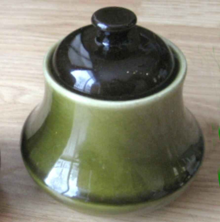 HLC3876 Sugar Bowl & Lid by Homer Laughlin -1