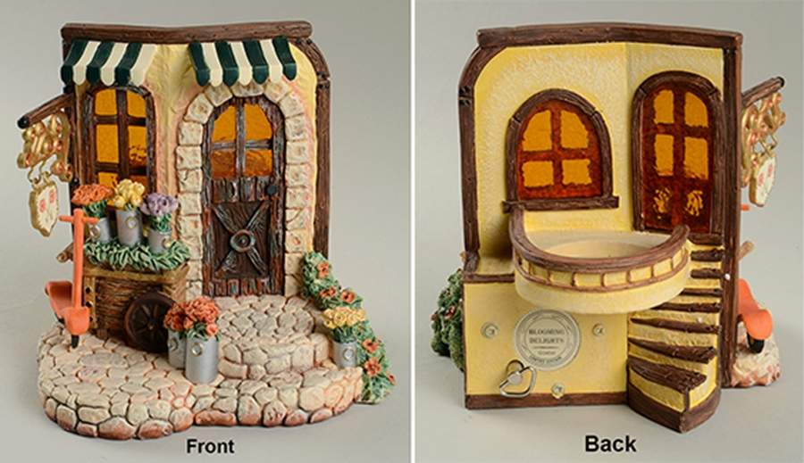 Pretty Posey Blooming Delight Hummelscape - Boxed by M.I. Hummel-1