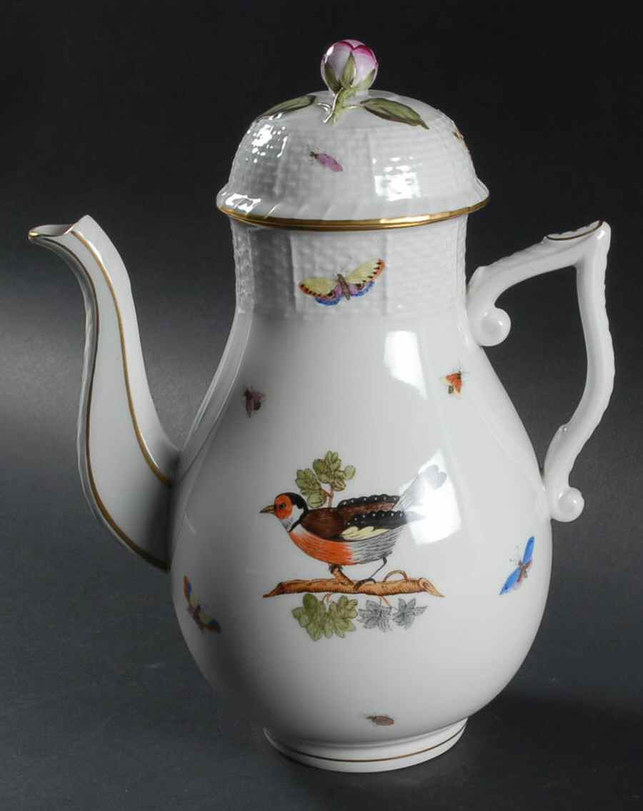 HO Coffee Pot & Lid by Herend-1