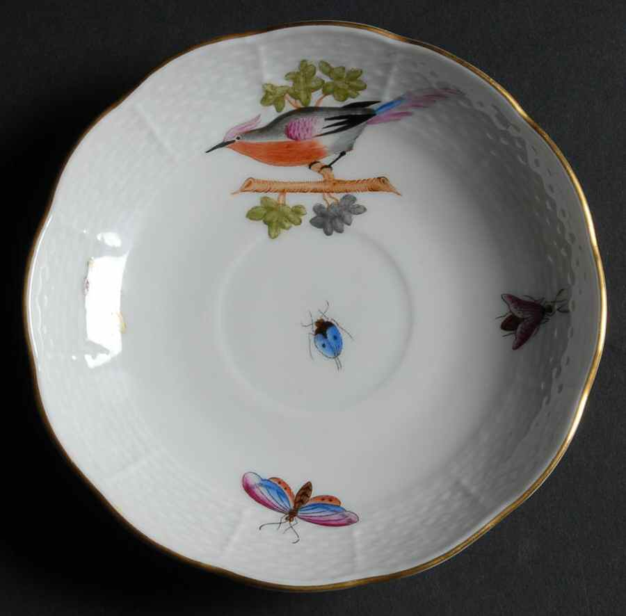 HO Saucer for Footed Demitasse Cup by Herend-1