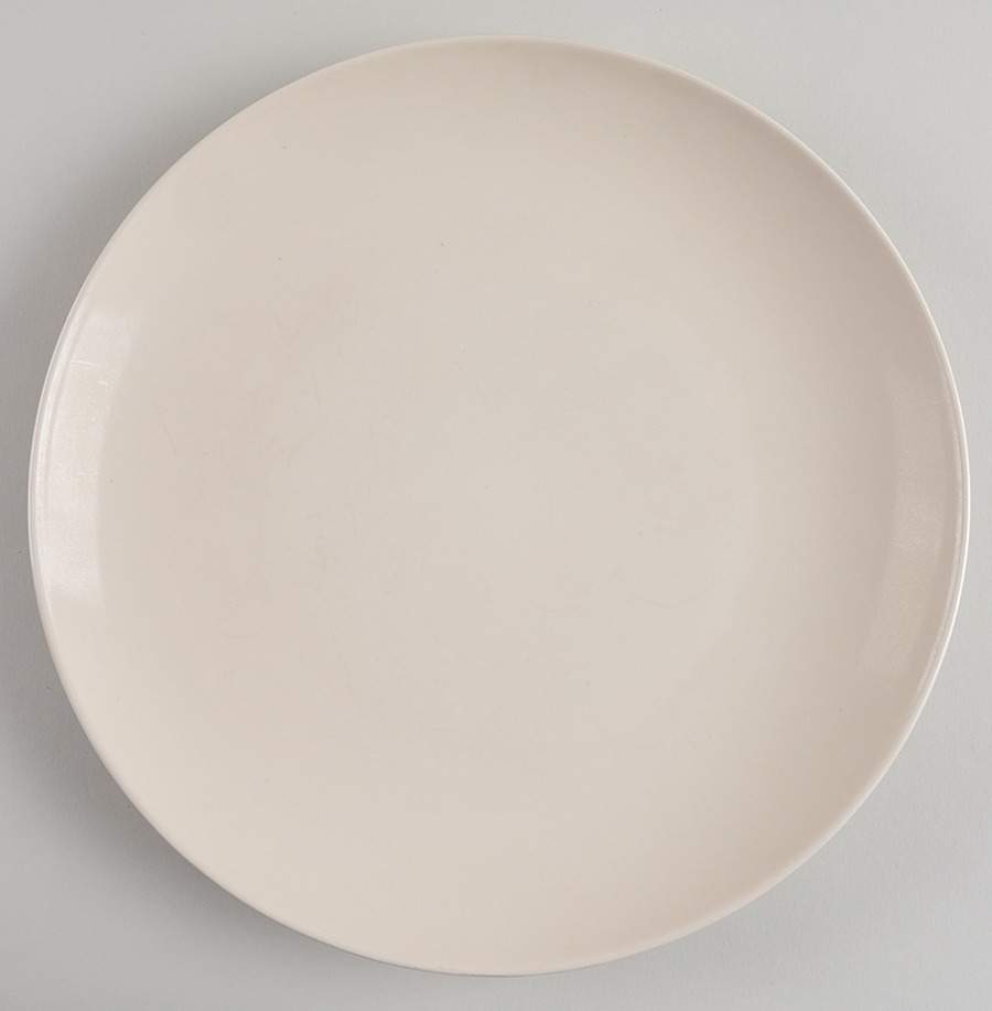 Strata Cream Dinner Plate by Home-1