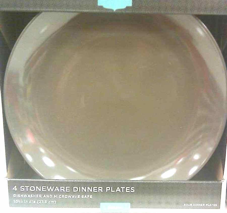 Strata Brown Dinner Plate by Home-1